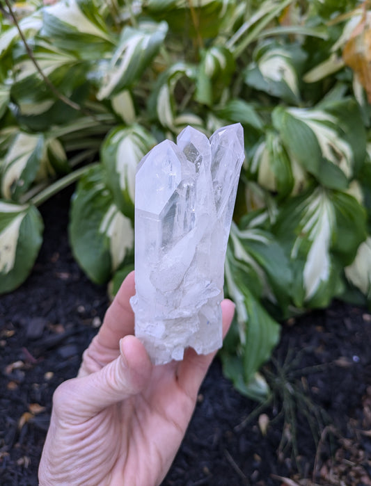 Blue Mist Phantom and Manifestation Quartz from Santander, Colombia