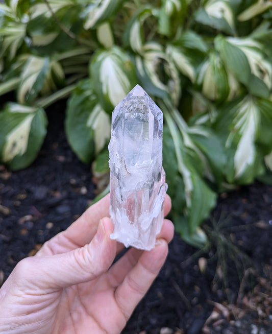 Blue Mist Phantom and Manifestation Quartz from Santander, Colombia