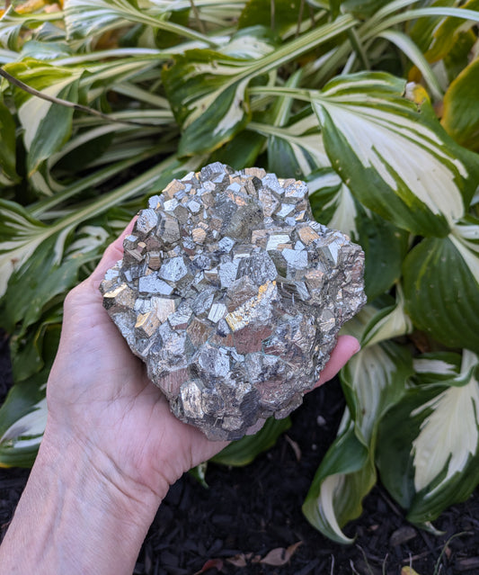 Pyrite from Huanzala Mine, Bolognesi Province, Ancash Department, Peru