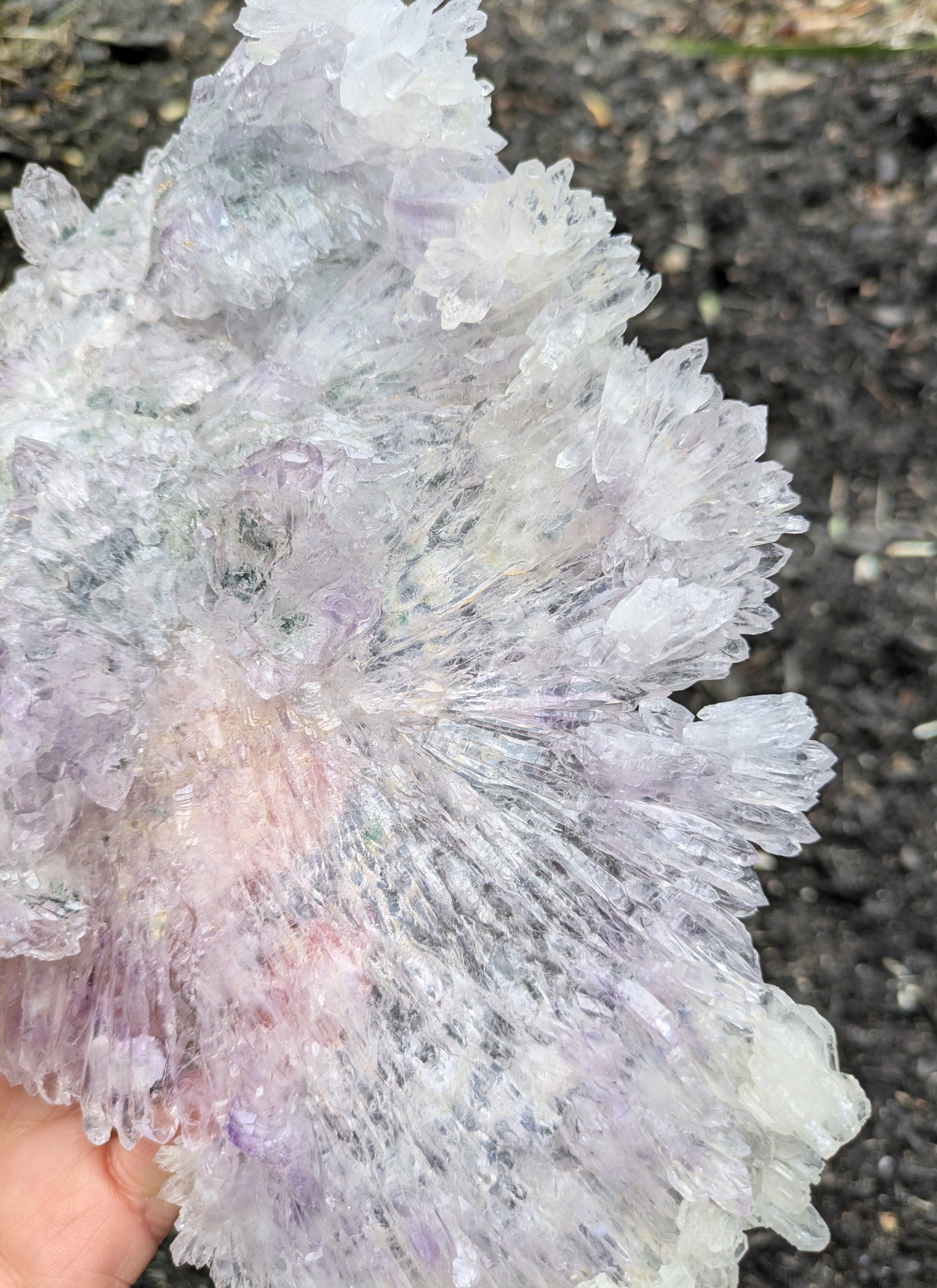 Amethyst Flower Quartz from Rio Grande do Sul, Brazil