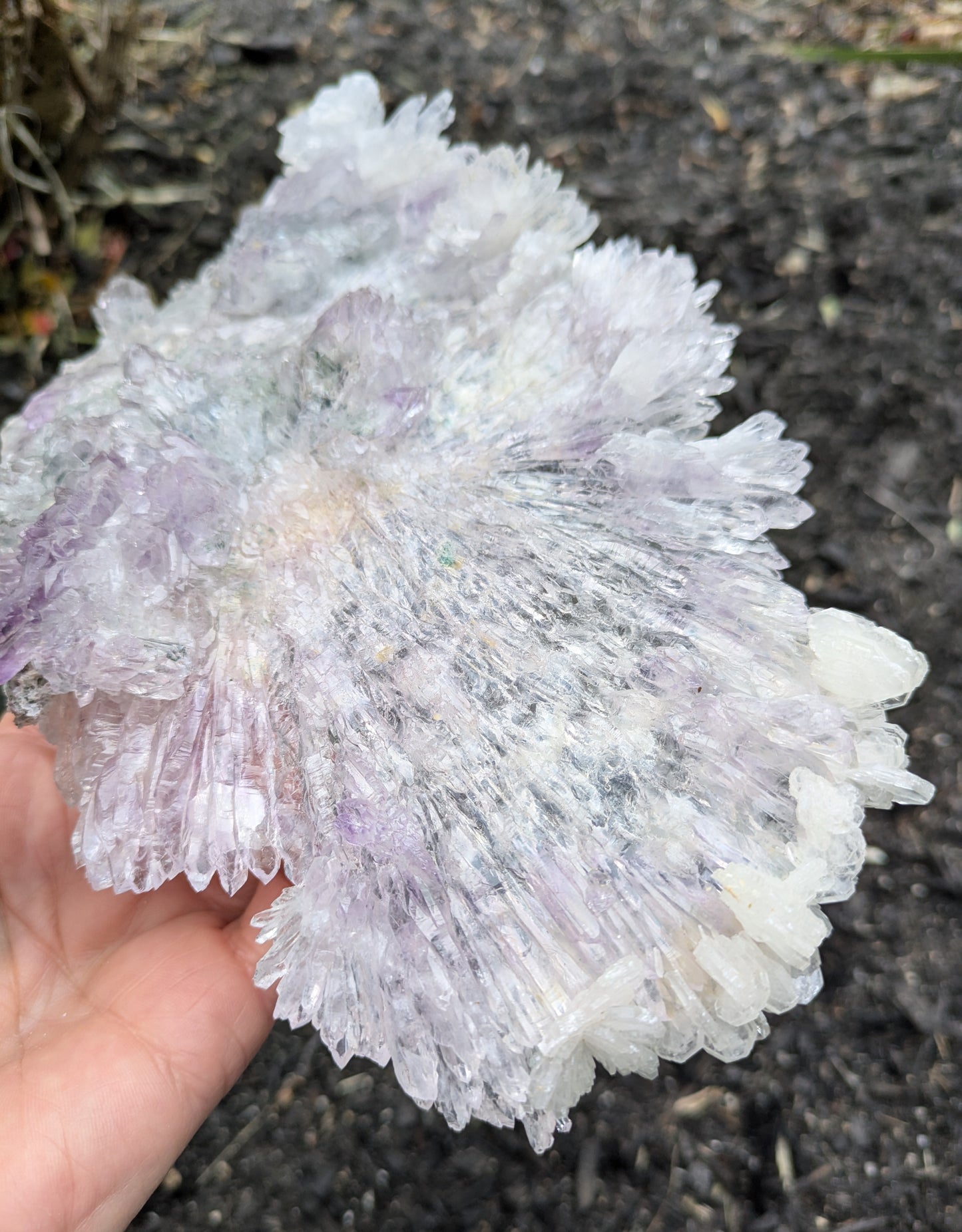 Amethyst Flower Quartz from Rio Grande do Sul, Brazil