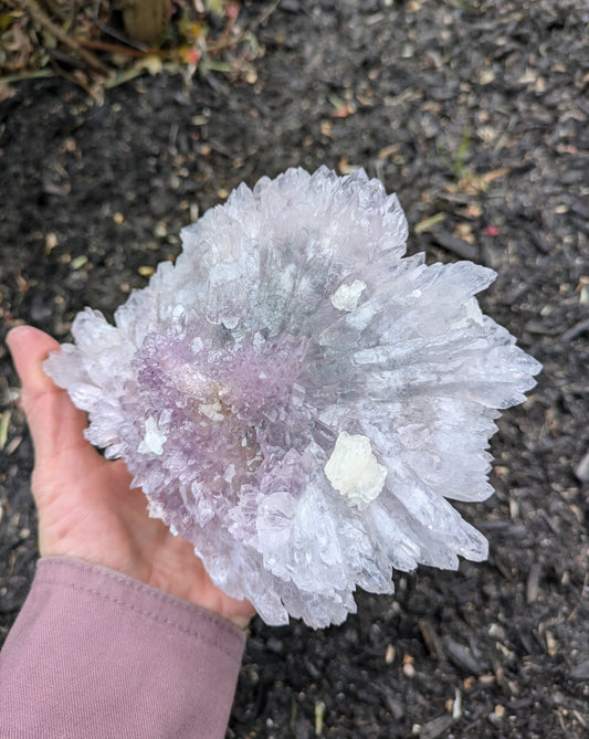 Amethyst Flower Quartz from Rio Grande do Sul, Brazil