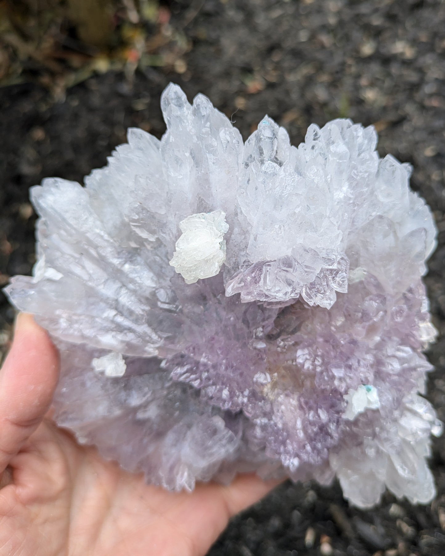 Amethyst Flower Quartz from Rio Grande do Sul, Brazil