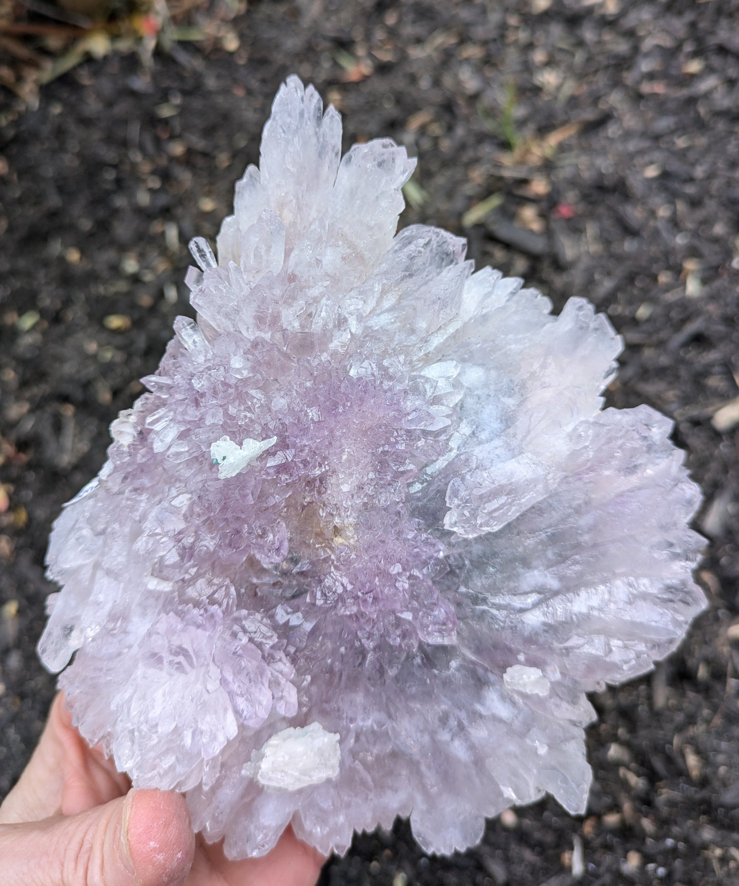 Amethyst Flower Quartz from Rio Grande do Sul, Brazil