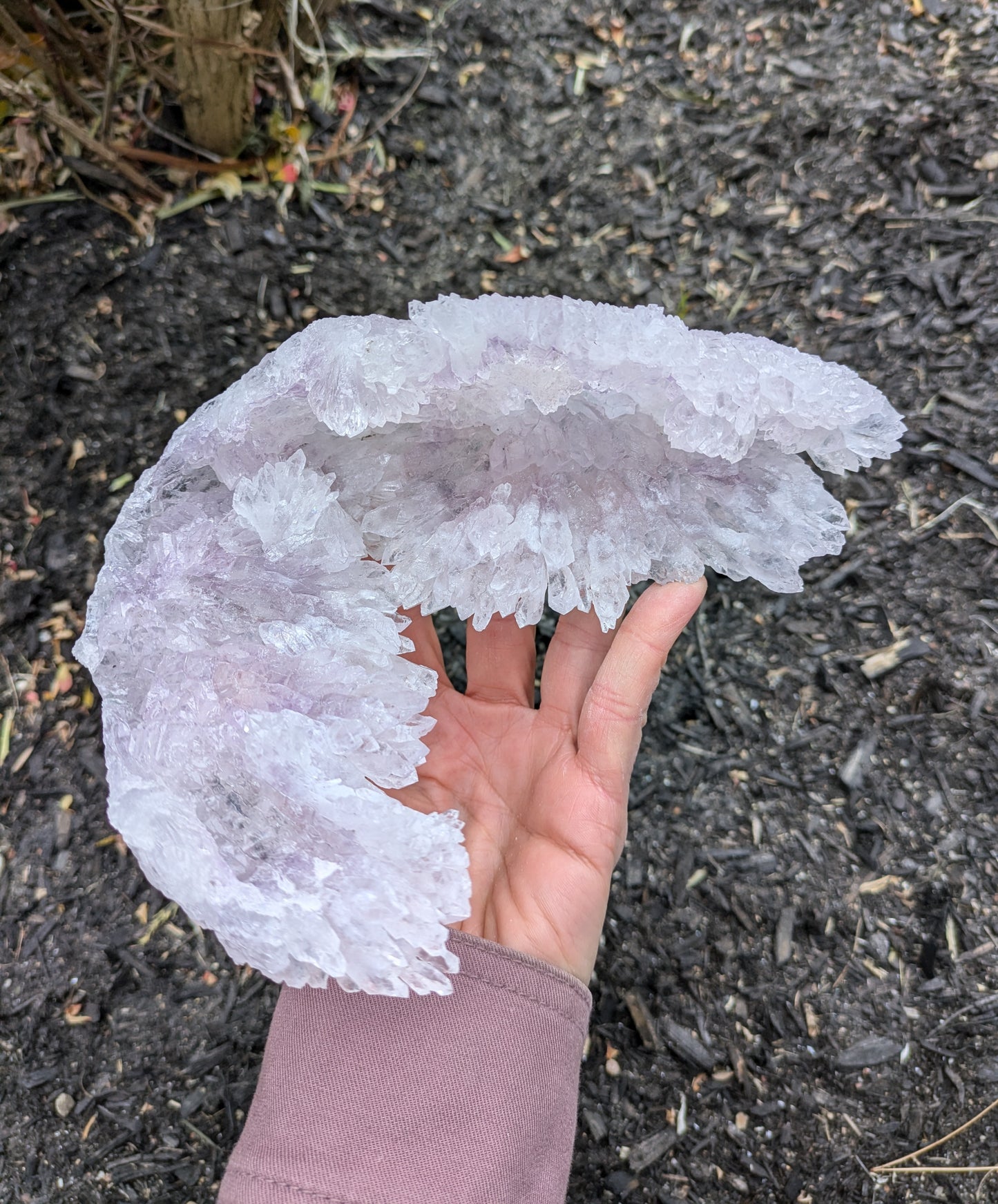 Amethyst Flower Quartz from Rio Grande do Sul, Brazil