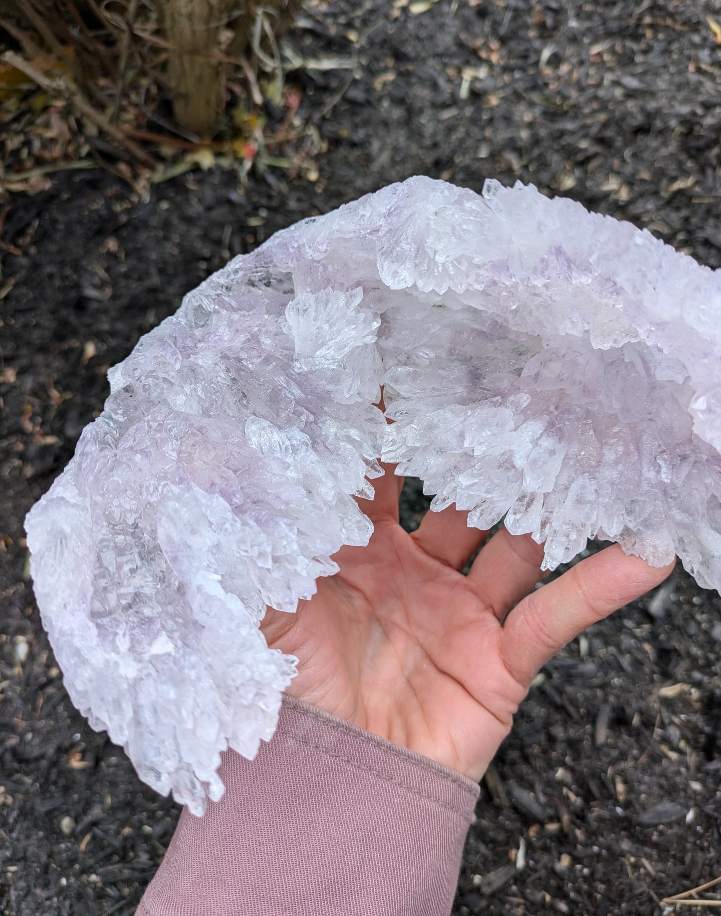 Amethyst Flower Quartz from Rio Grande do Sul, Brazil