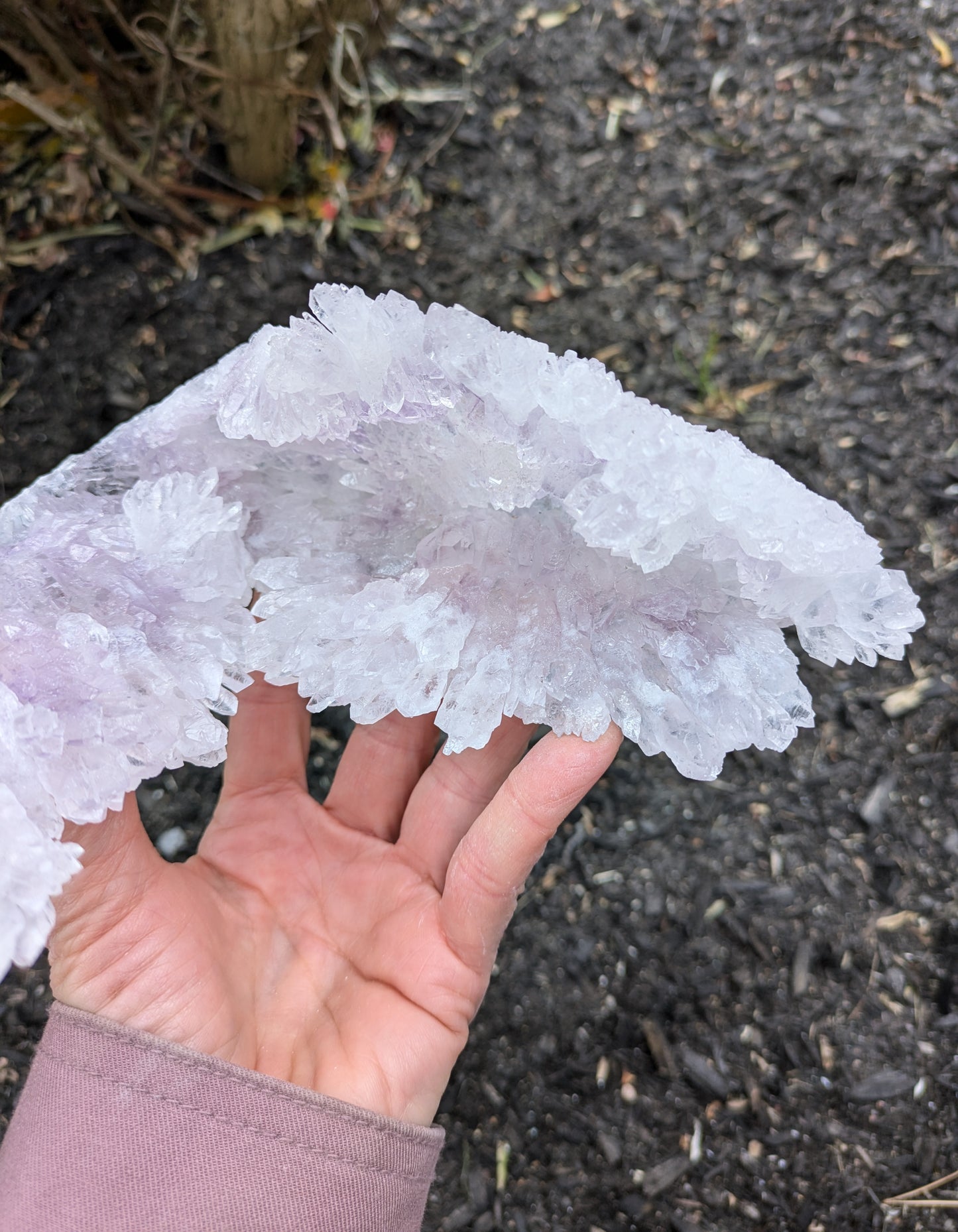 Amethyst Flower Quartz from Rio Grande do Sul, Brazil