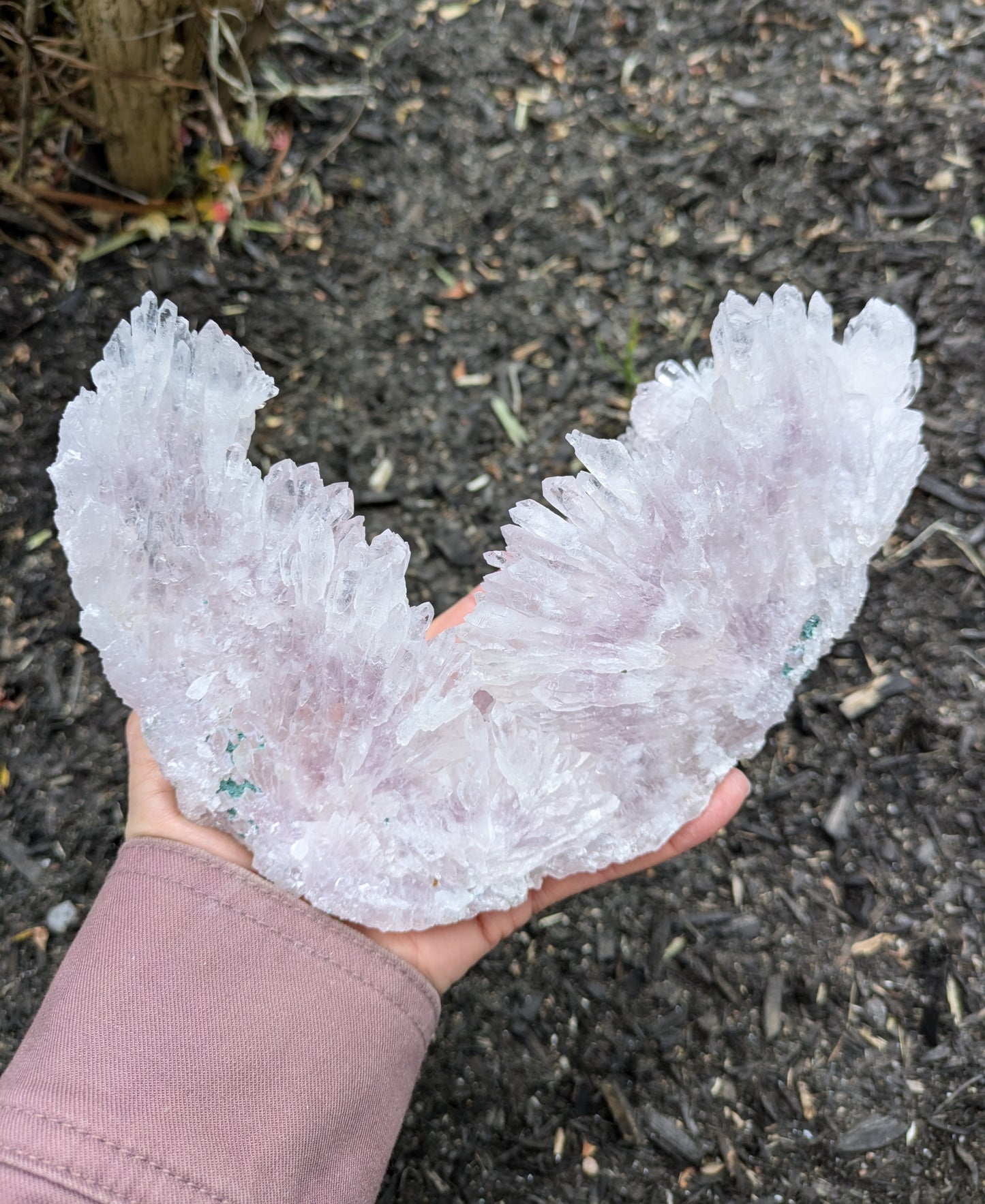 Amethyst Flower Quartz from Rio Grande do Sul, Brazil