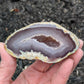 Agate Drusy Geode from Rio Grande do Sul, Brazil