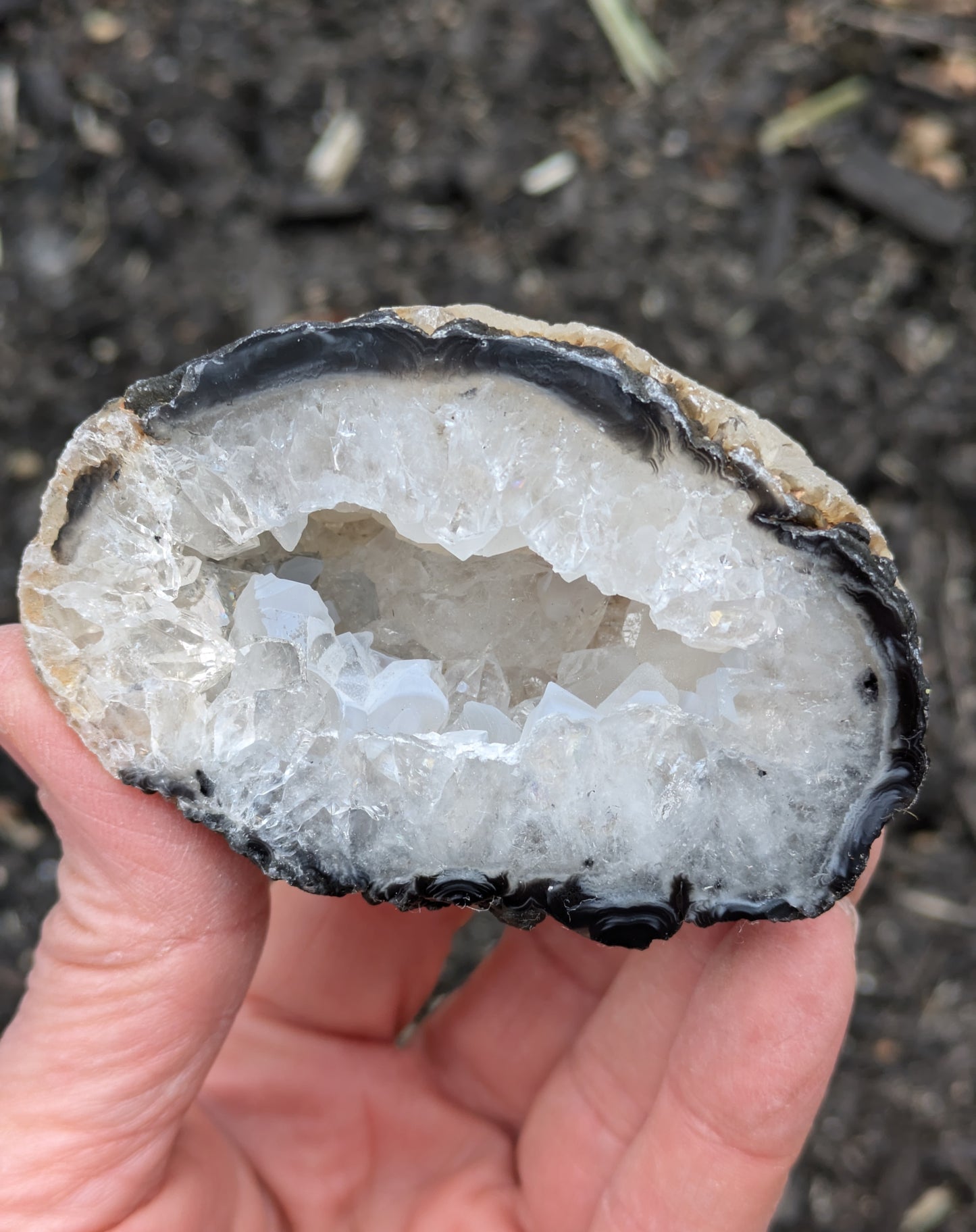 Agate Geode from Rio Grande do Sul, Brazil