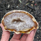 Agate Drusy Geode from Rio Grande do Sul, Brazil