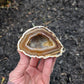 Agate Drusy Geode from Rio Grande do Sul, Brazil