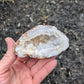 Agate and Quartz Drusy Geode from Rio Grande do Sul, Brazil