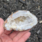 Agate and Quartz Drusy Geode from Rio Grande do Sul, Brazil