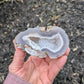 Agate Drusy Geode from Rio Grande do Sul, Brazil