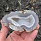 Agate Drusy Geode from Rio Grande do Sul, Brazil