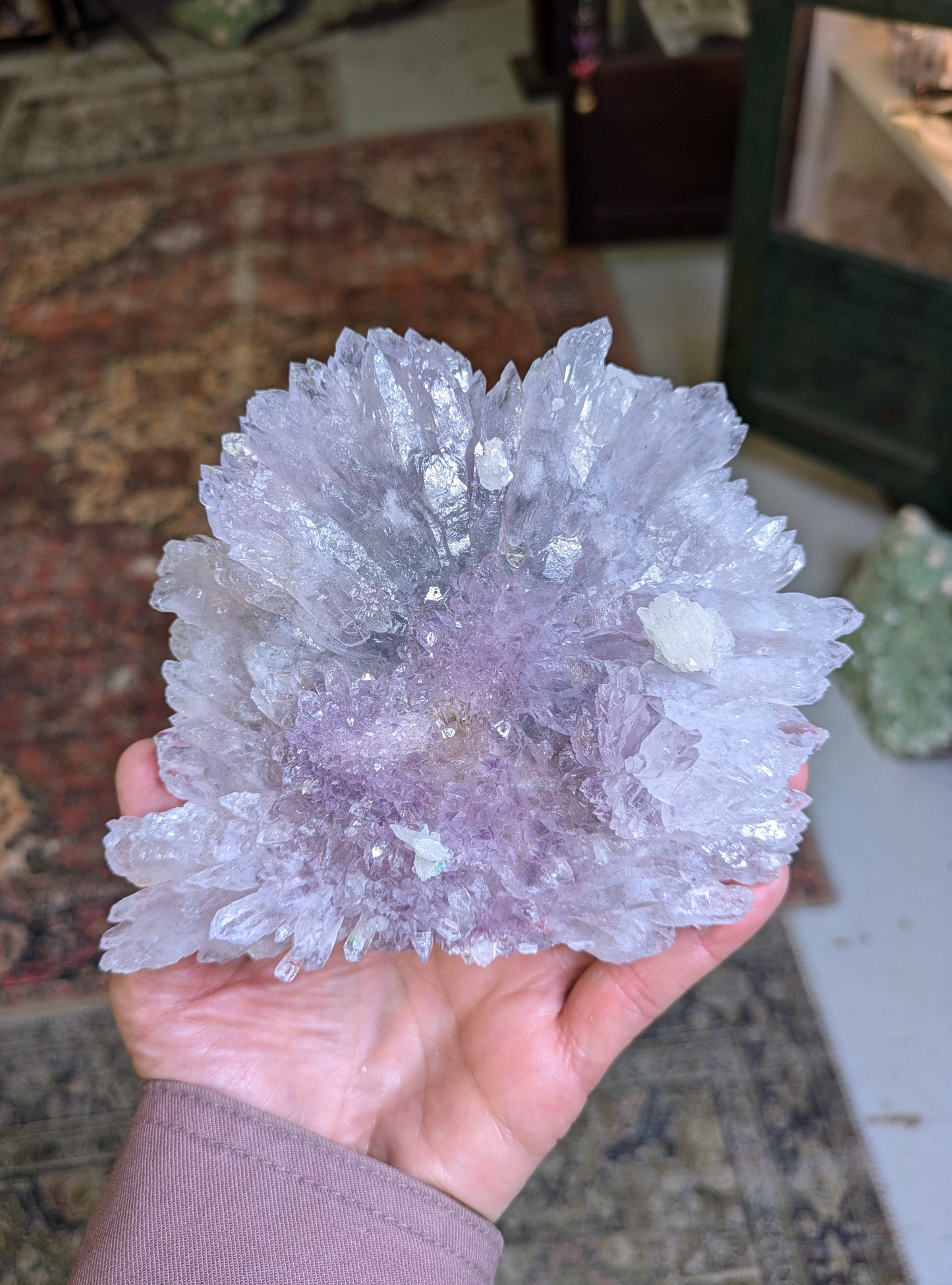 Amethyst Flower Quartz from Rio Grande do Sul, Brazil