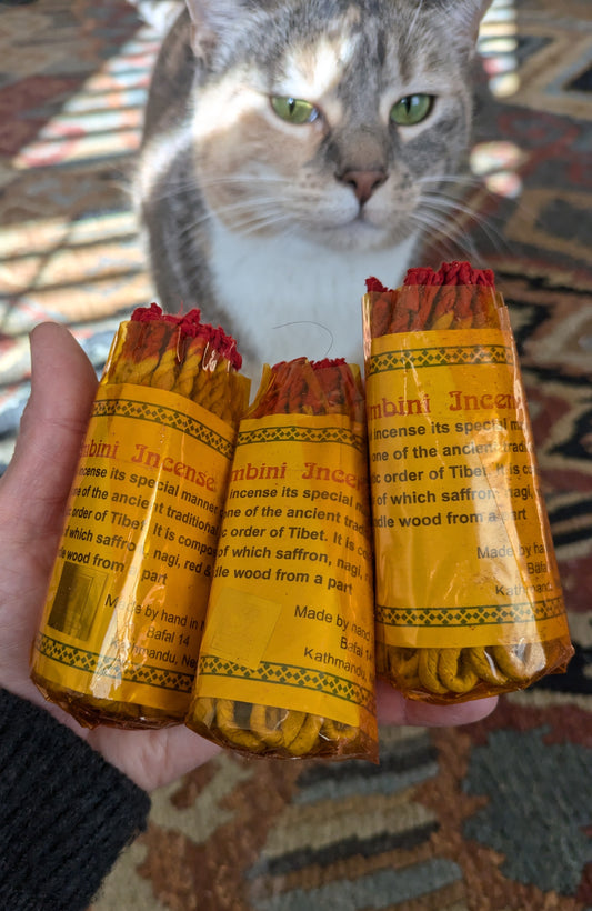 Rope Incense Lumbini from Kathmandu, Nepal