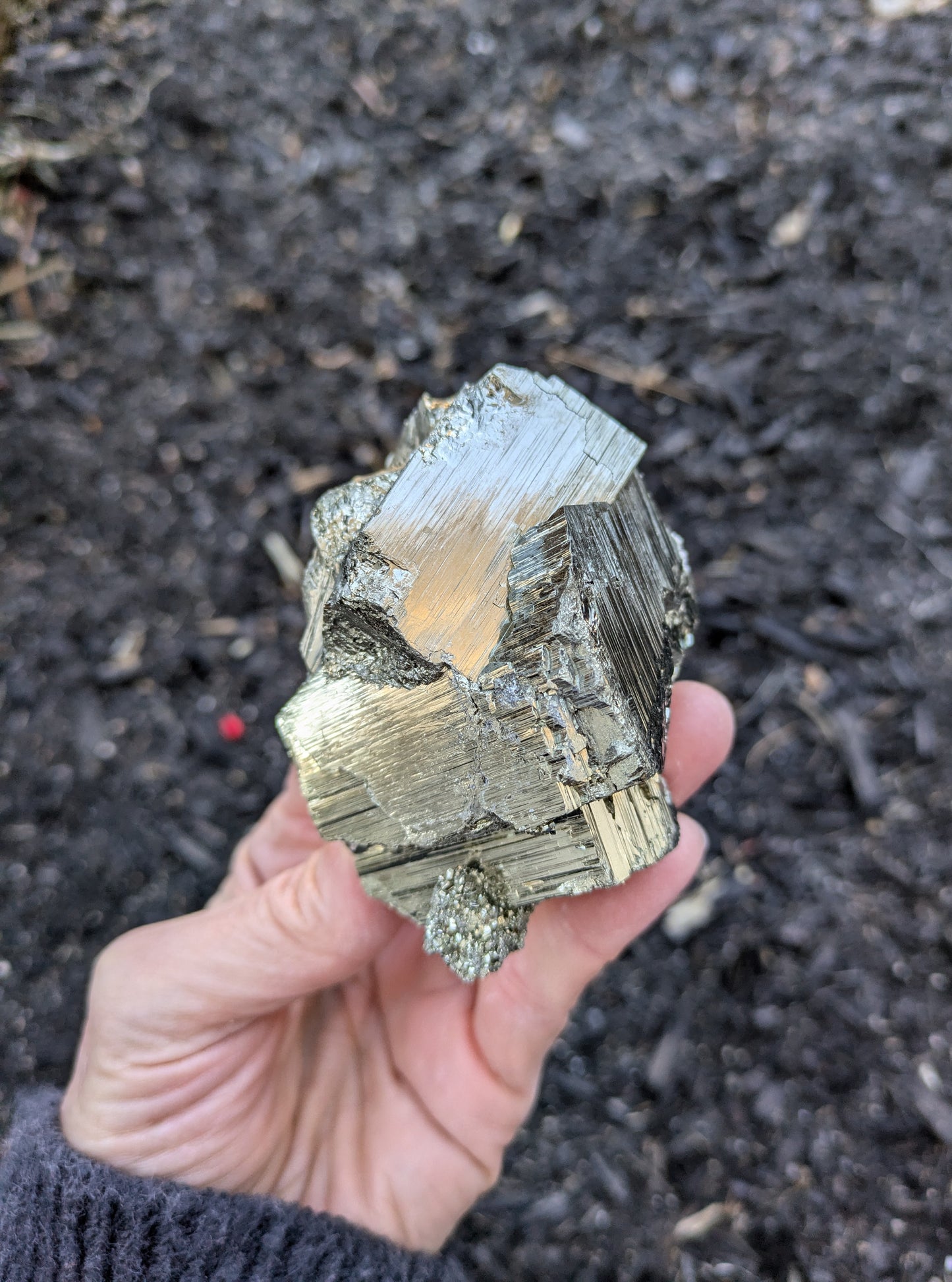 Pyrite from Huanzala Mine, Bolognesi Province, Ancash Department, Peru