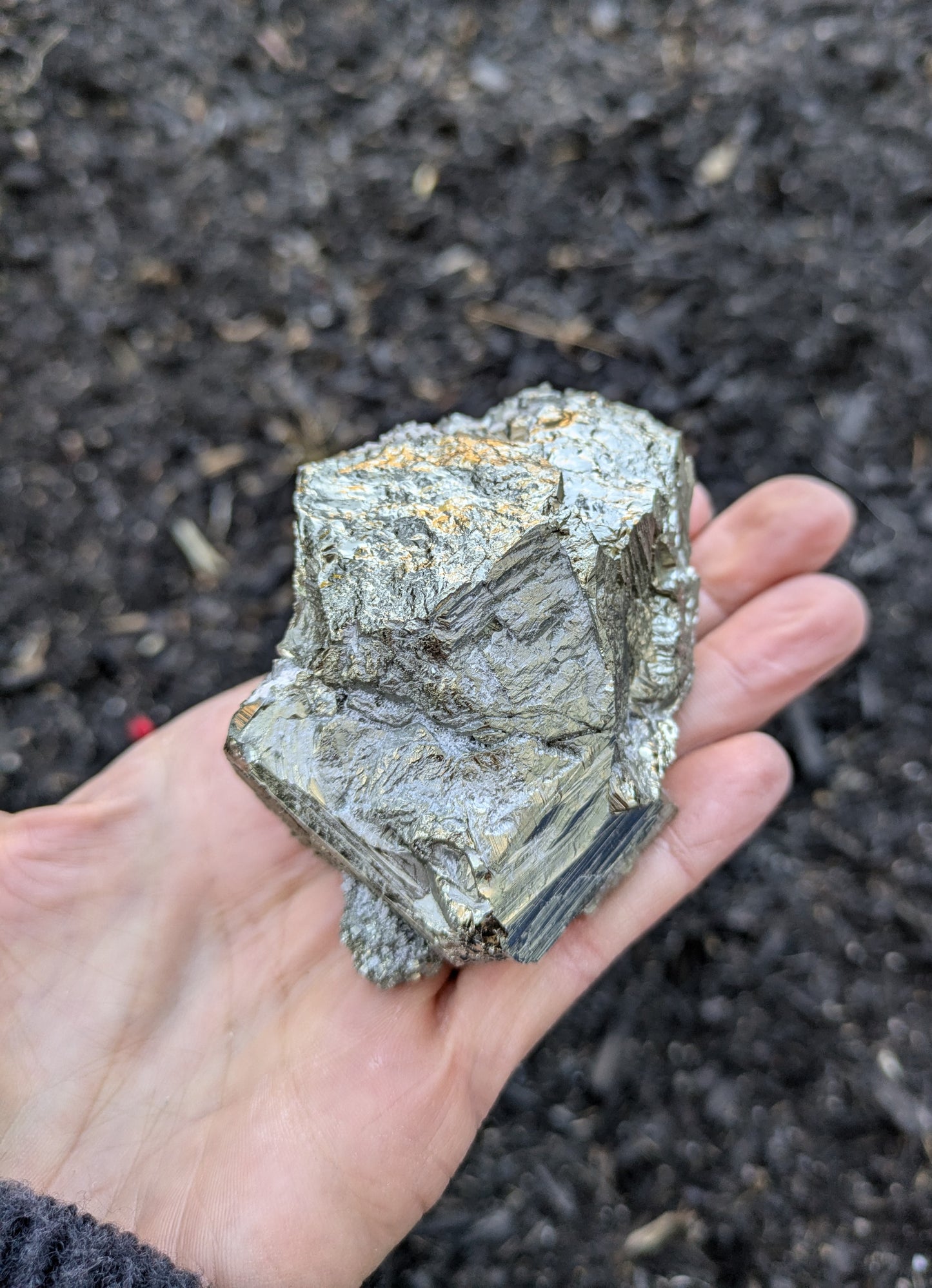 Pyrite from Huanzala Mine, Bolognesi Province, Ancash Department, Peru