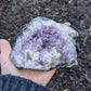 Amethyst and Calcite from Brazil