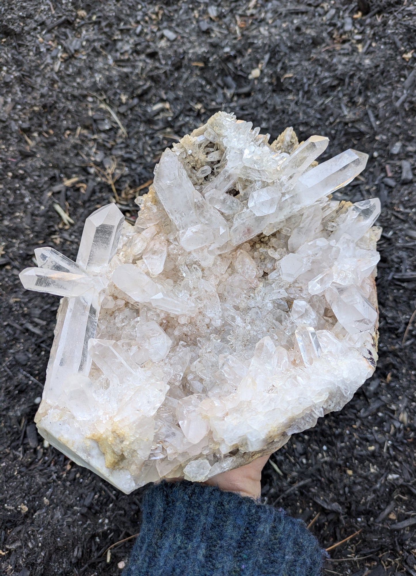 Himalayan Cathedral Quartz Cluster from Himachal Pradesh, India