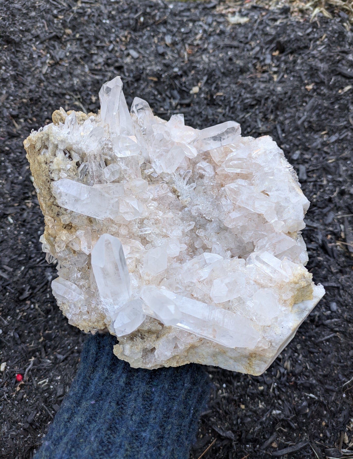 Himalayan Cathedral Quartz Cluster from Himachal Pradesh, India