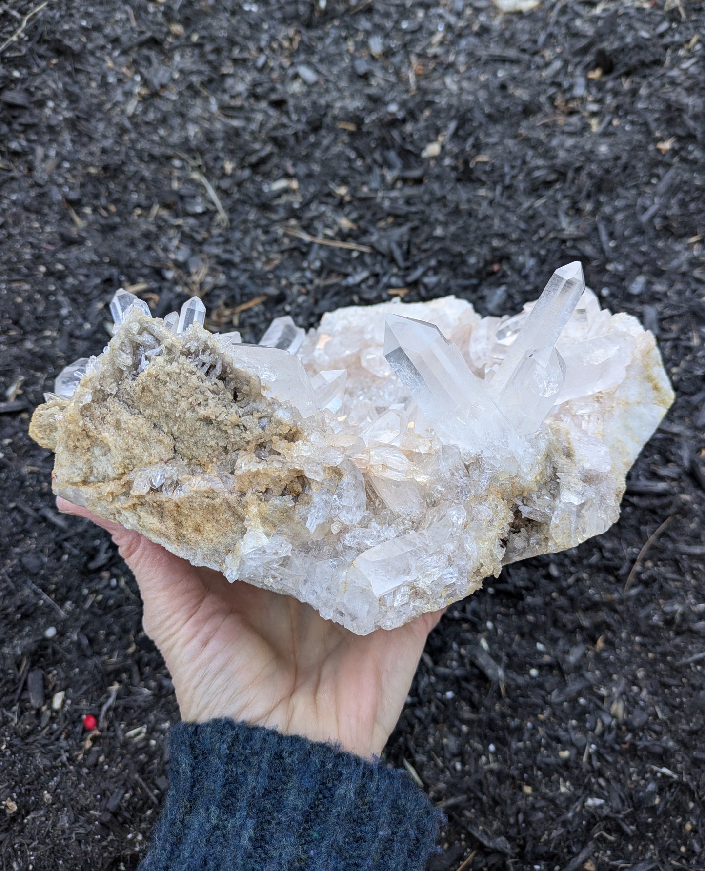 Himalayan Cathedral Quartz Cluster from Himachal Pradesh, India