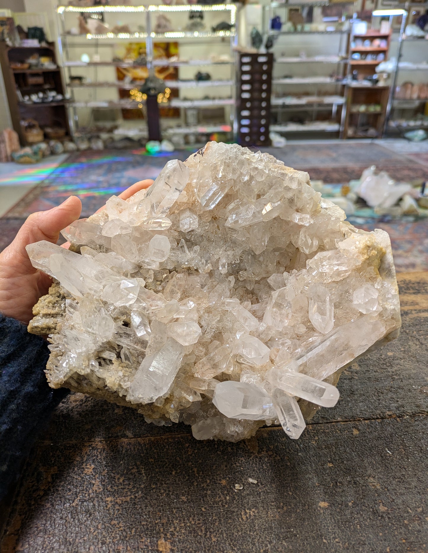 Himalayan Cathedral Quartz Cluster from Himachal Pradesh, India