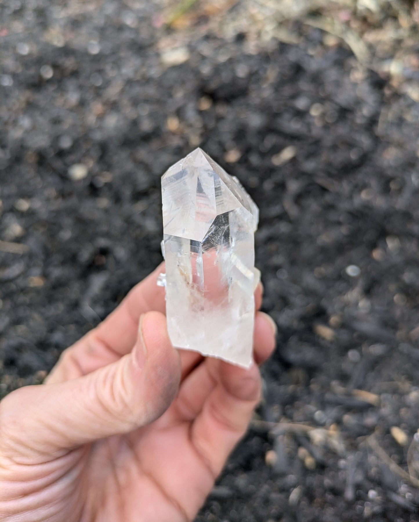 Blue Mist Manifestation Quartz from Santander, Colombia