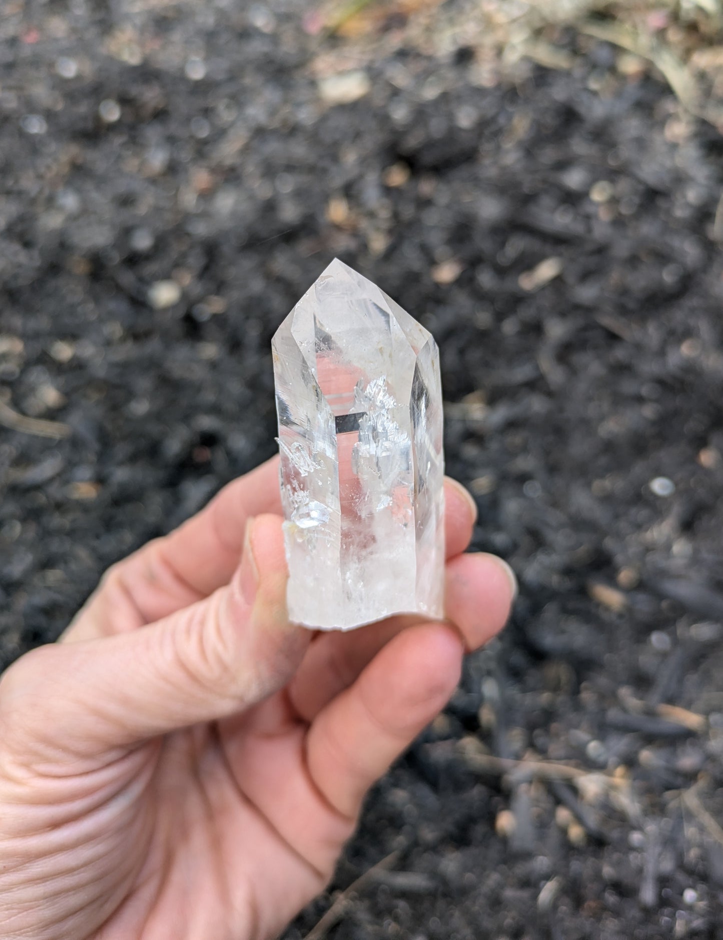 Blue Mist Manifestation Quartz from Santander, Colombia