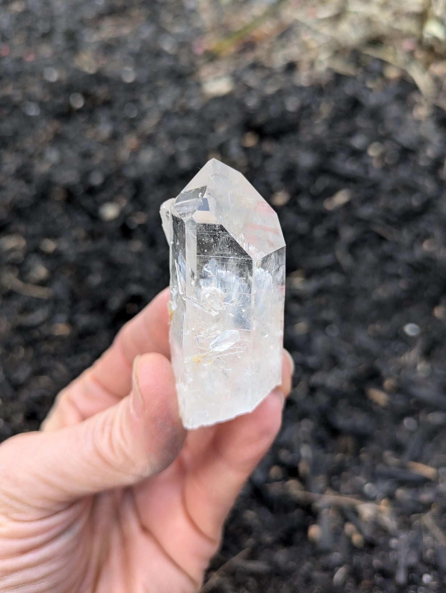 Blue Mist Manifestation Quartz from Santander, Colombia