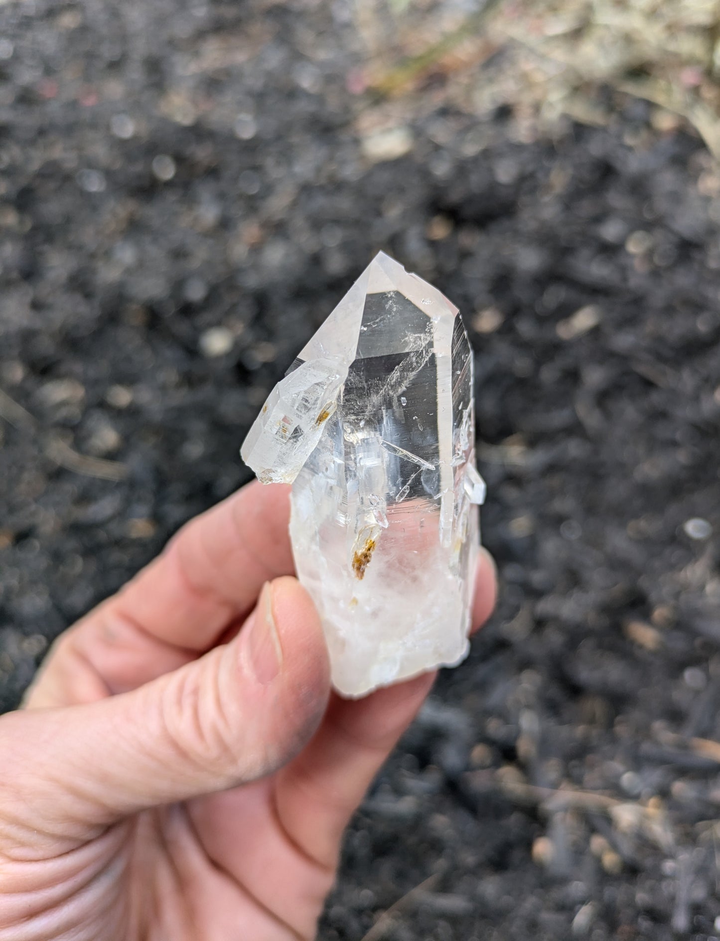 Blue Mist Manifestation Quartz from Santander, Colombia