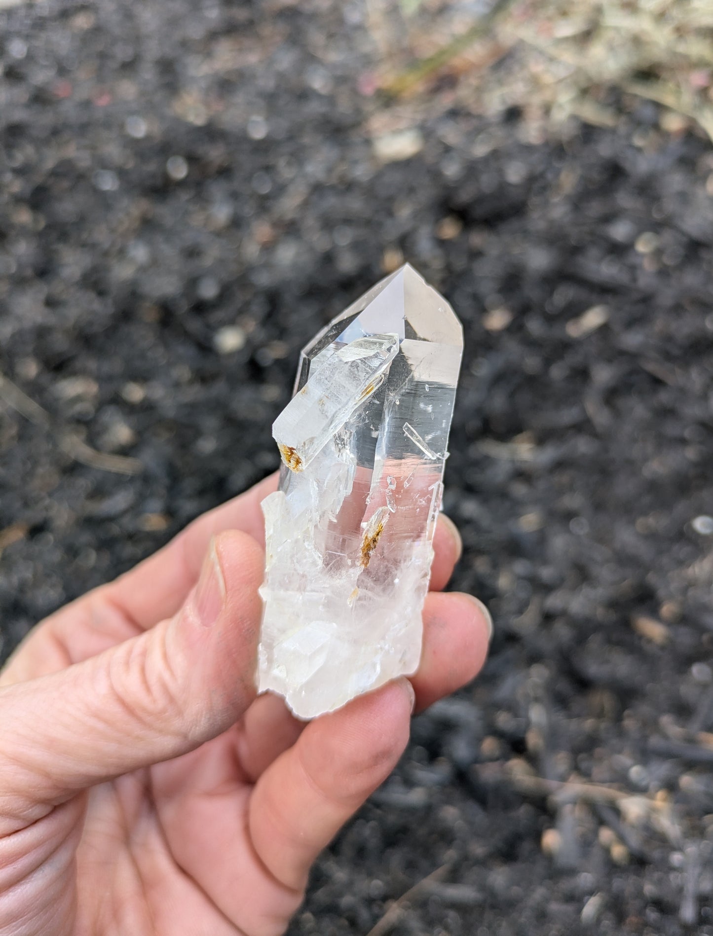 Blue Mist Manifestation Quartz from Santander, Colombia