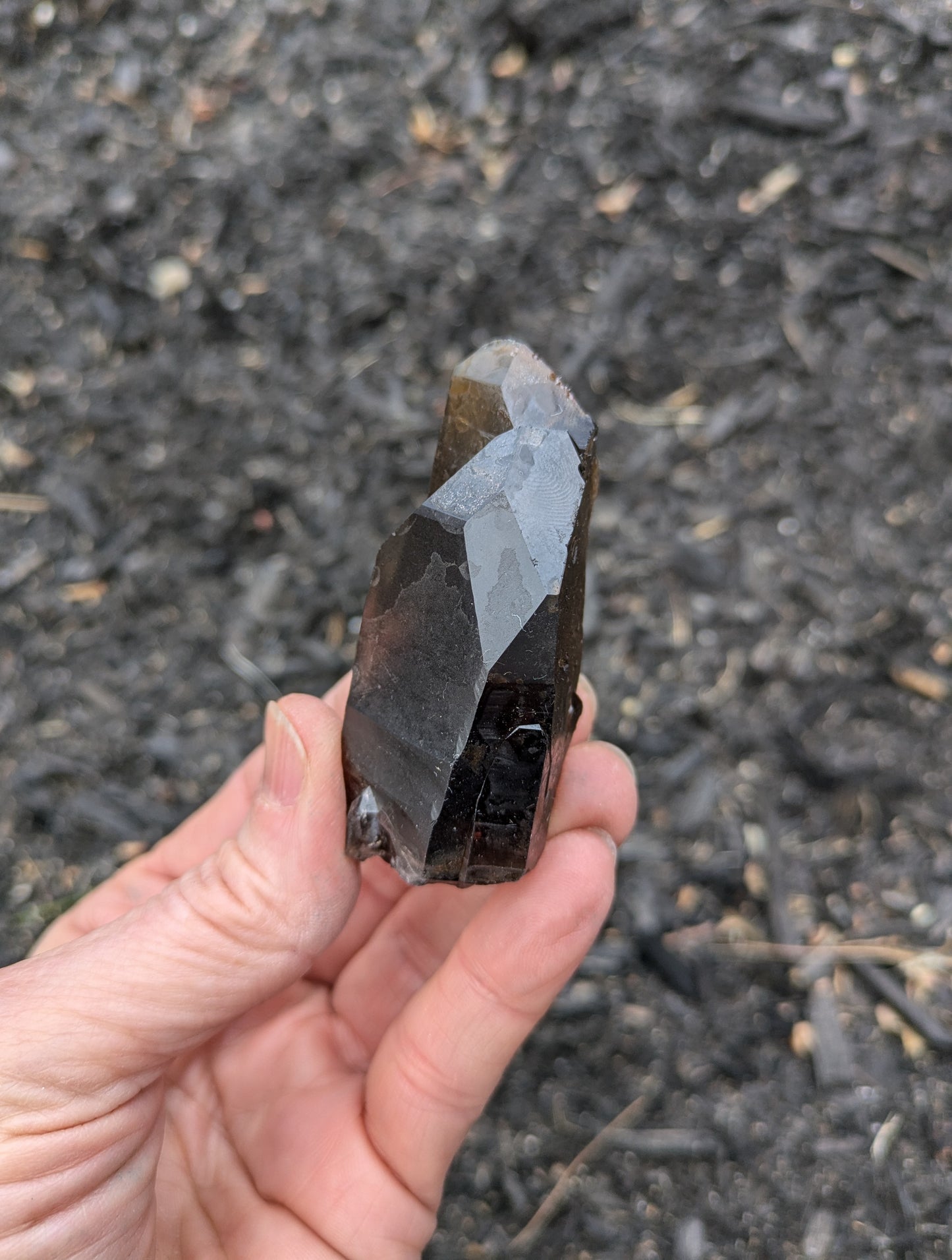 Smokey Citrine Twin from Diamantina, Brazil