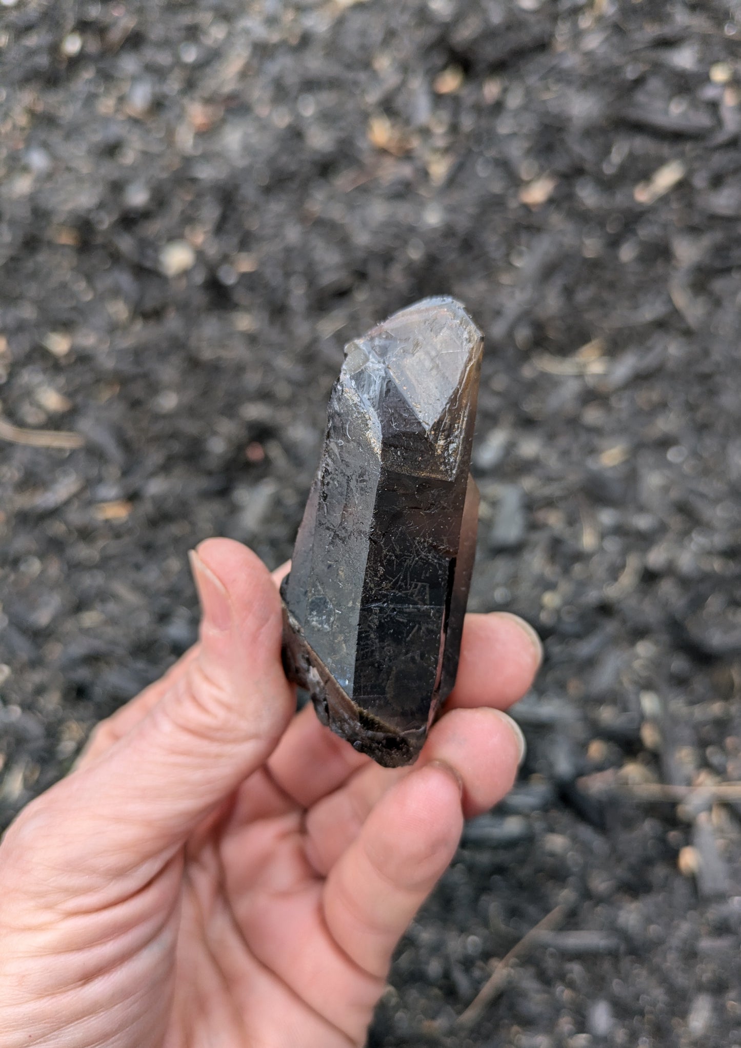 Smokey Citrine Twin from Diamantina, Brazil