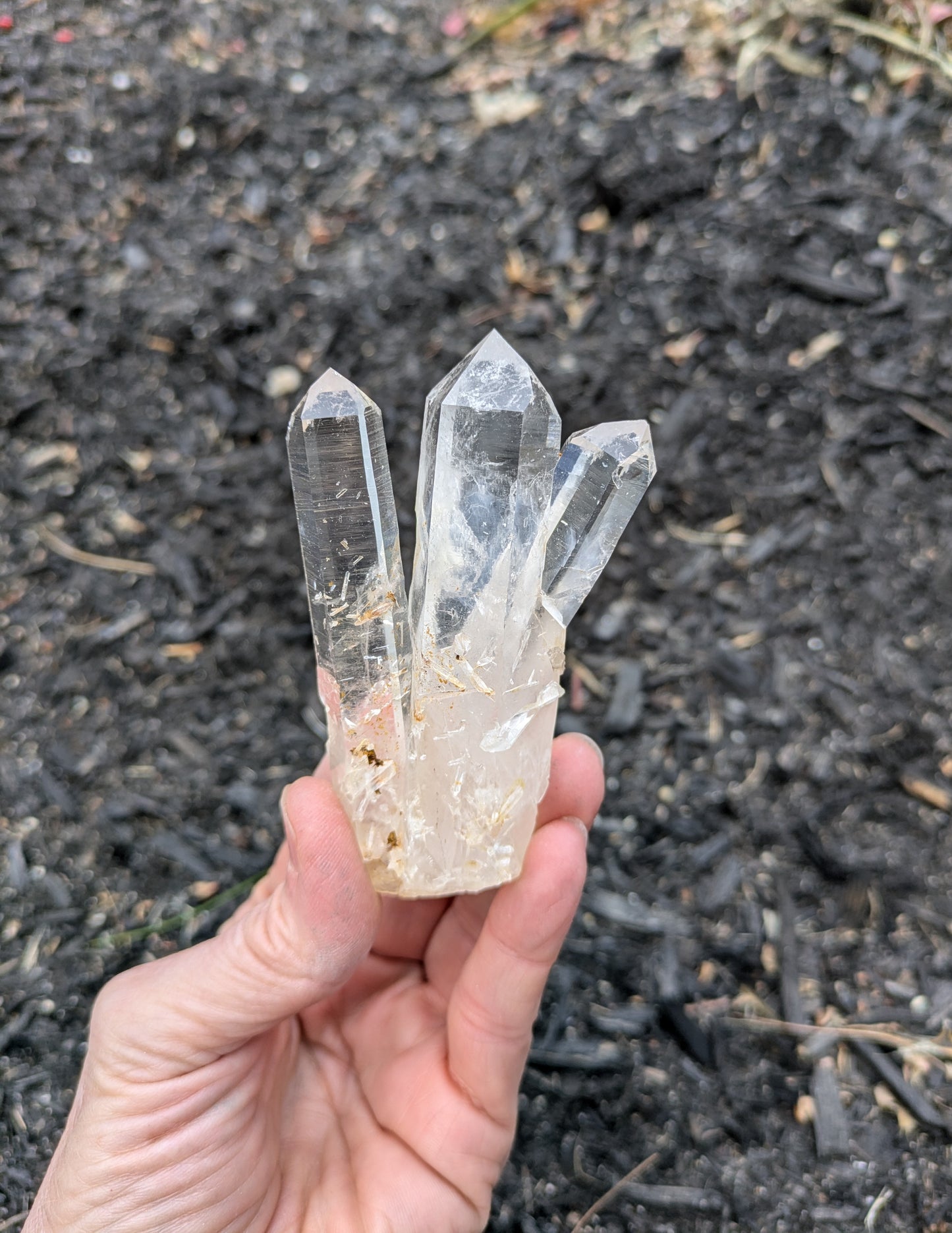 Blue Mist Quartz from Santander, Colombia