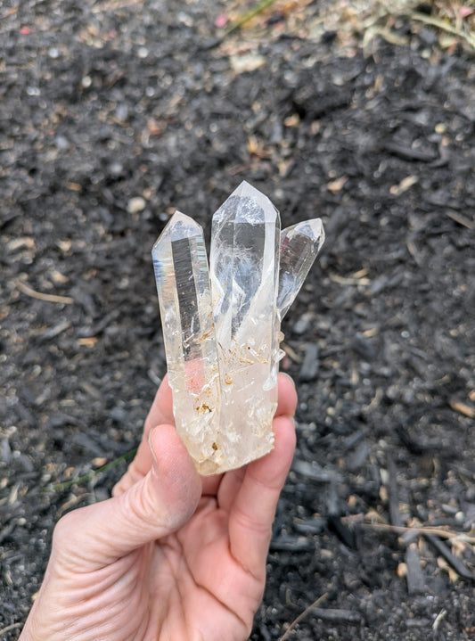 Blue Mist Quartz from Santander, Colombia