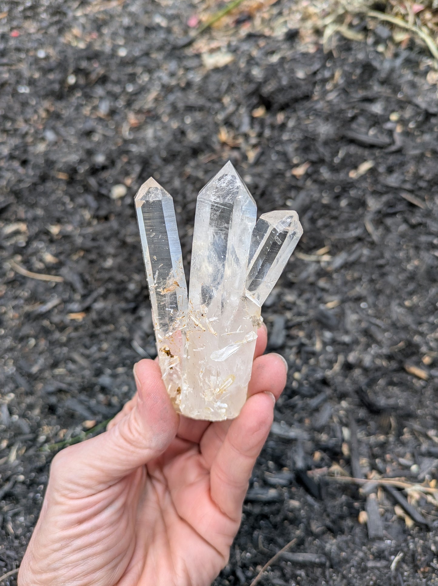 Blue Mist Quartz from Santander, Colombia