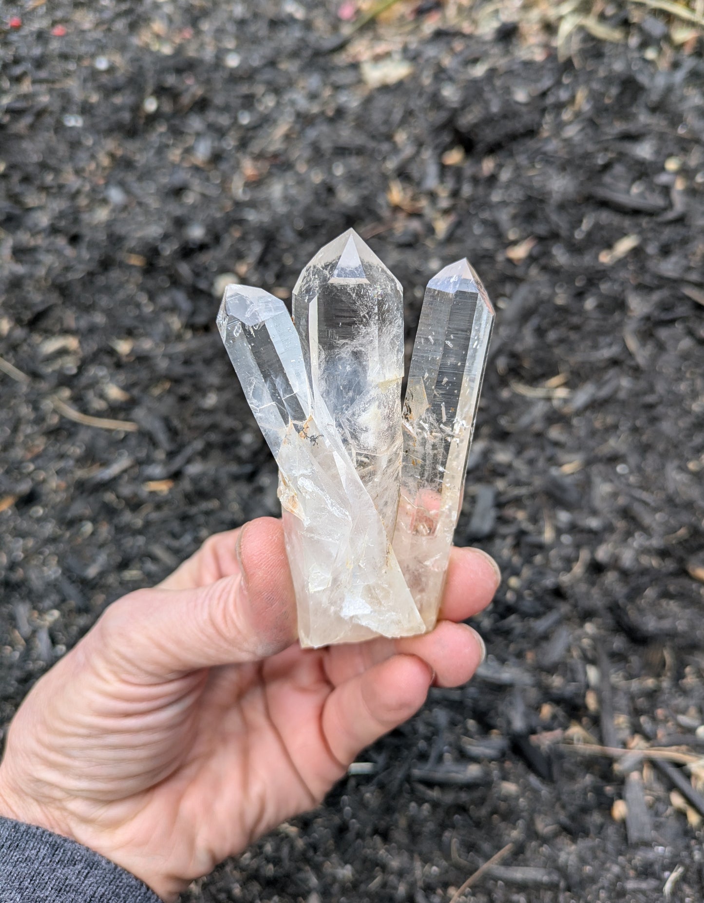 Blue Mist Quartz from Santander, Colombia