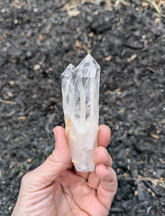 Blue Mist Quartz Twin from Colombia