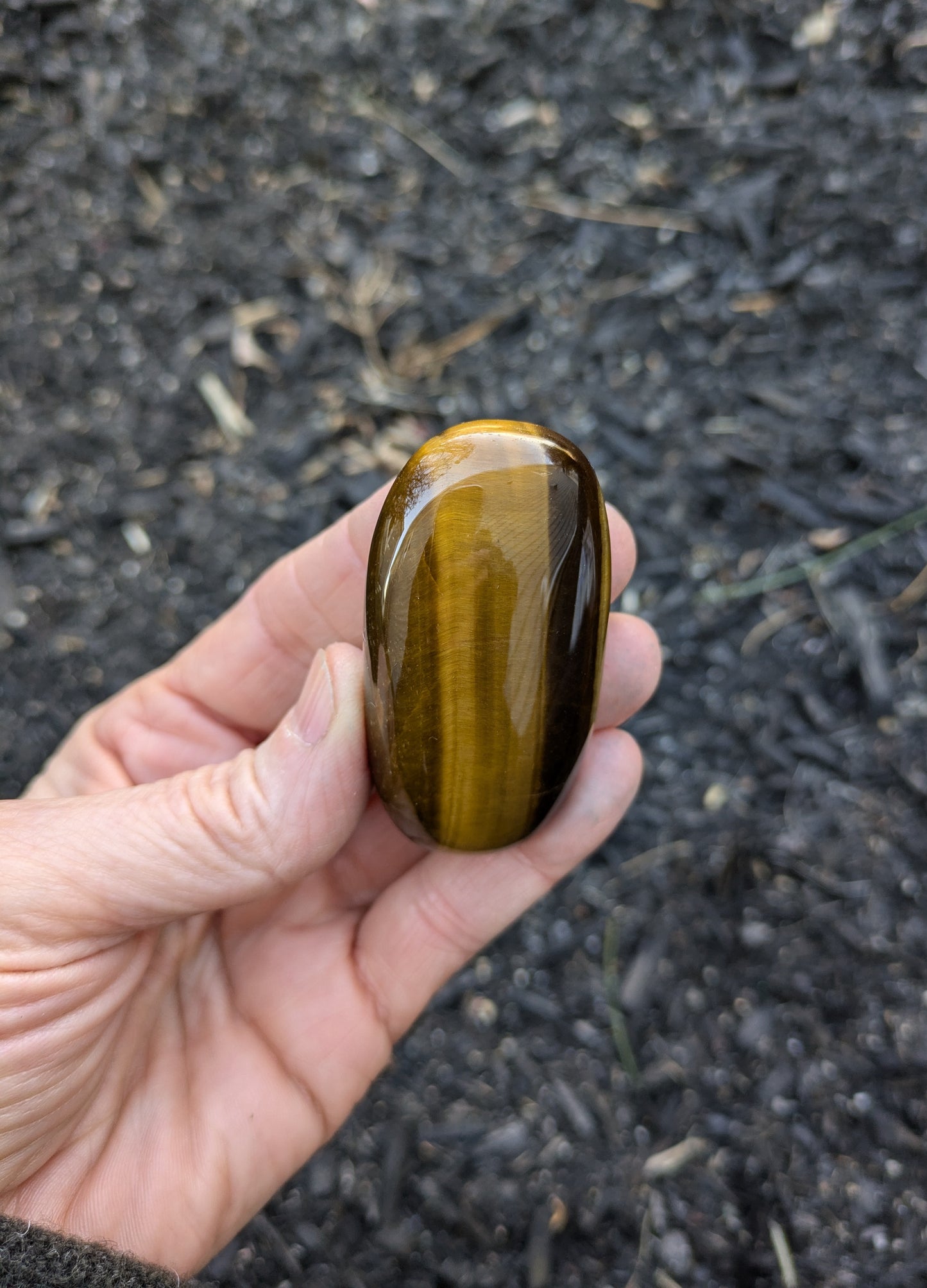 Tiger's Eye Polished Stone from South Africa