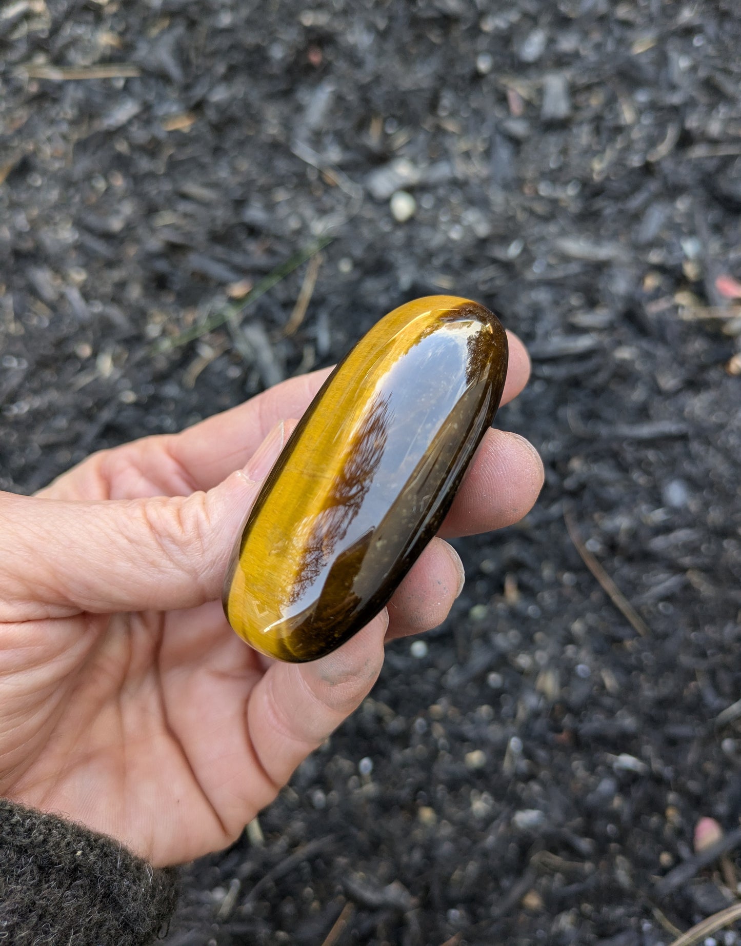 Tiger's Eye Polished Stone from South Africa