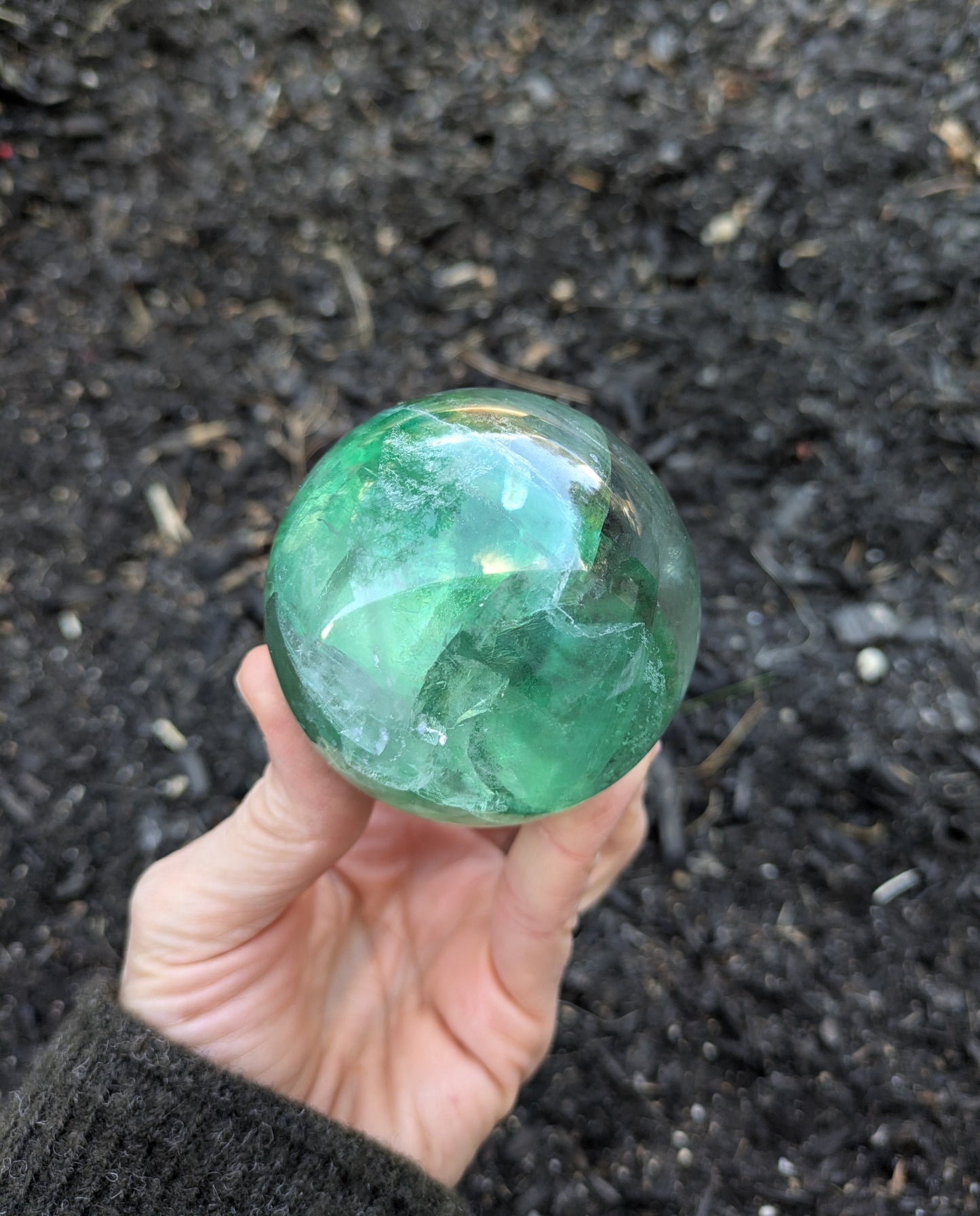 Fluorite Sphere from China