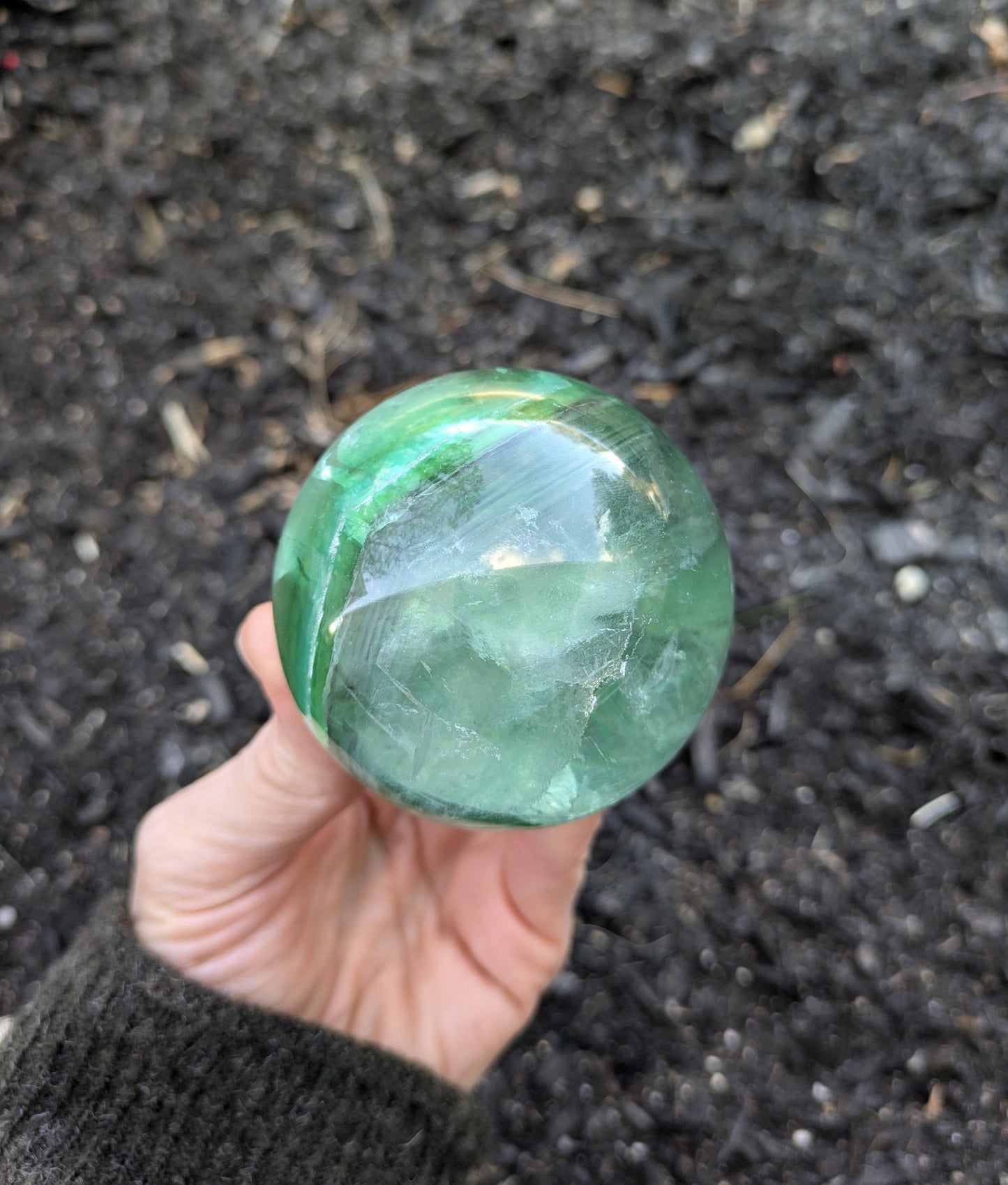 Fluorite Sphere from China