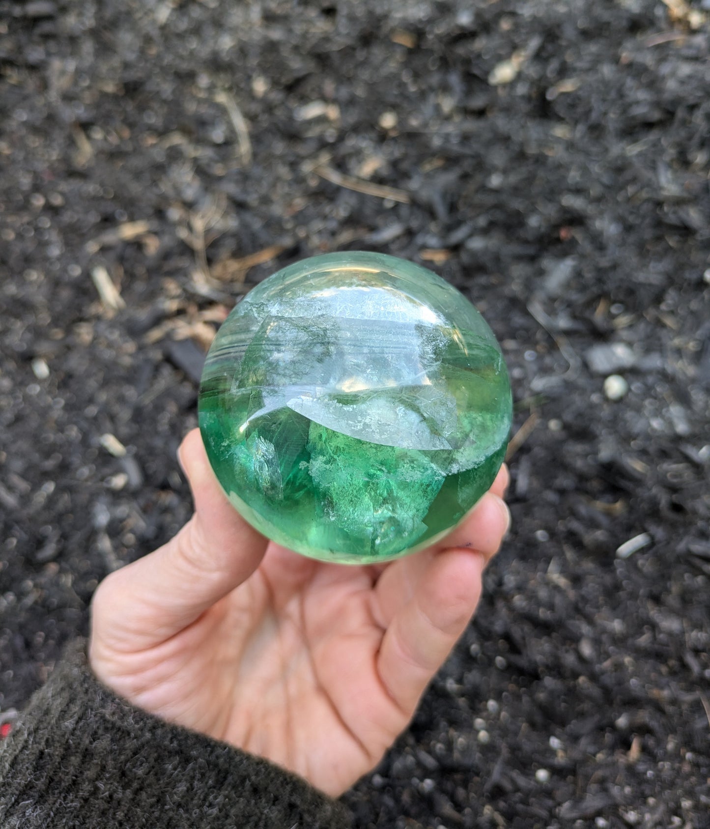 Fluorite Sphere from China