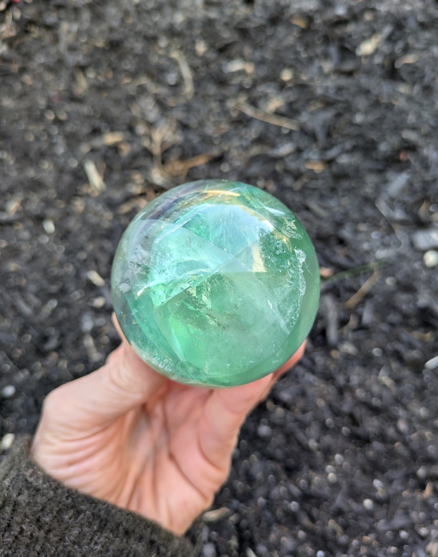 Fluorite Sphere from China