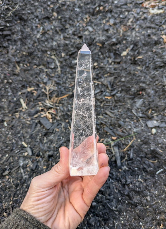 Quartz Obelisk from Brazil