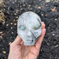 Tourmalinated Quartz and Labradorite Elf Carving