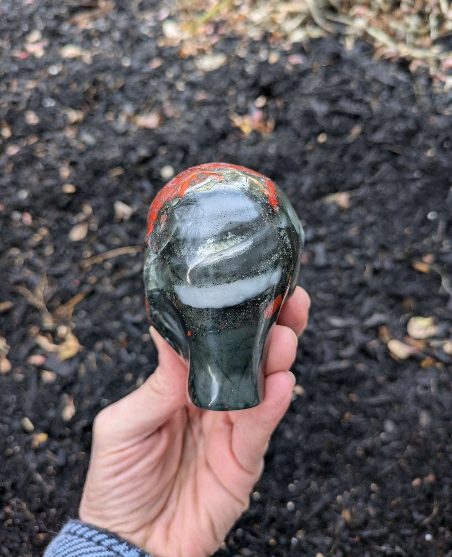 Bloodstone Elf Carving